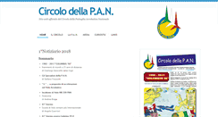Desktop Screenshot of circolodellapan.org